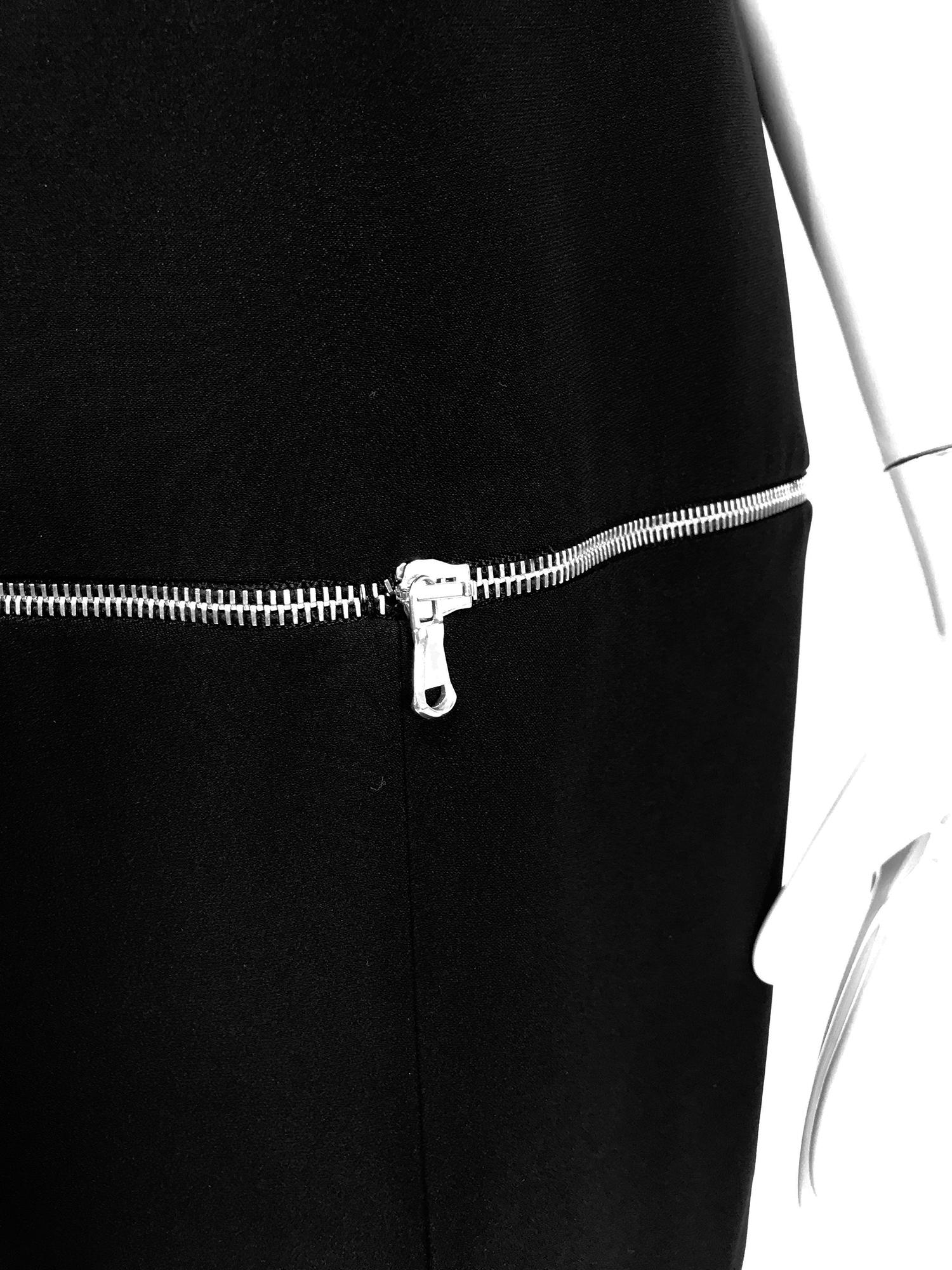 Alexander McQueen Zip-Off Detail Jewel Neck Dress 3