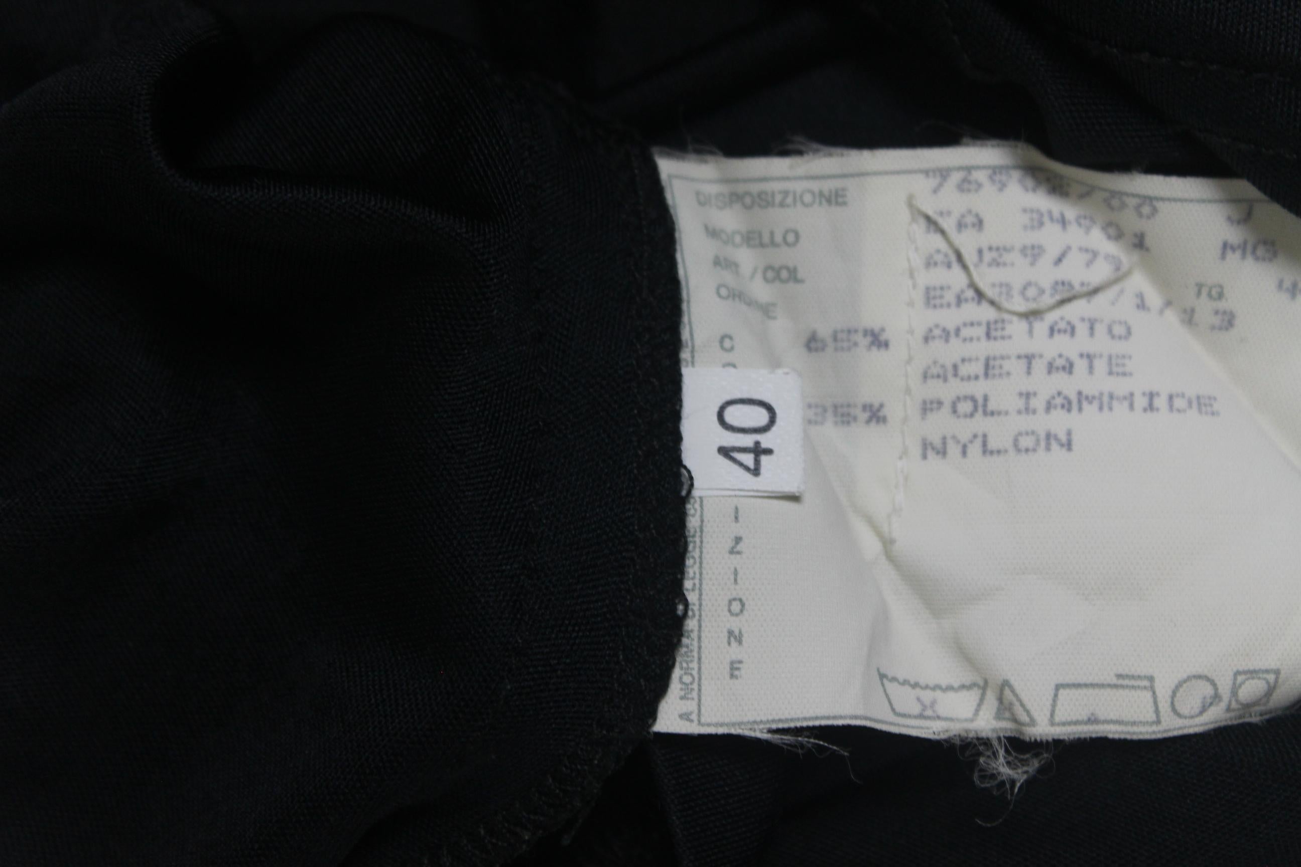 Alexander McQueen Zipper T-Shirt Spring/Summer 1997 Show For Sale 9