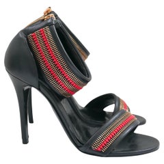Alexander McQueen Sandalen mit Reißverschluss