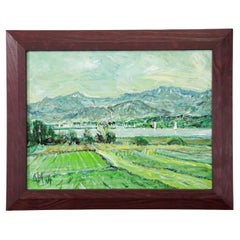 Alexander Michael - Oil Painting Chiemsee near Hochstaedt, 1994