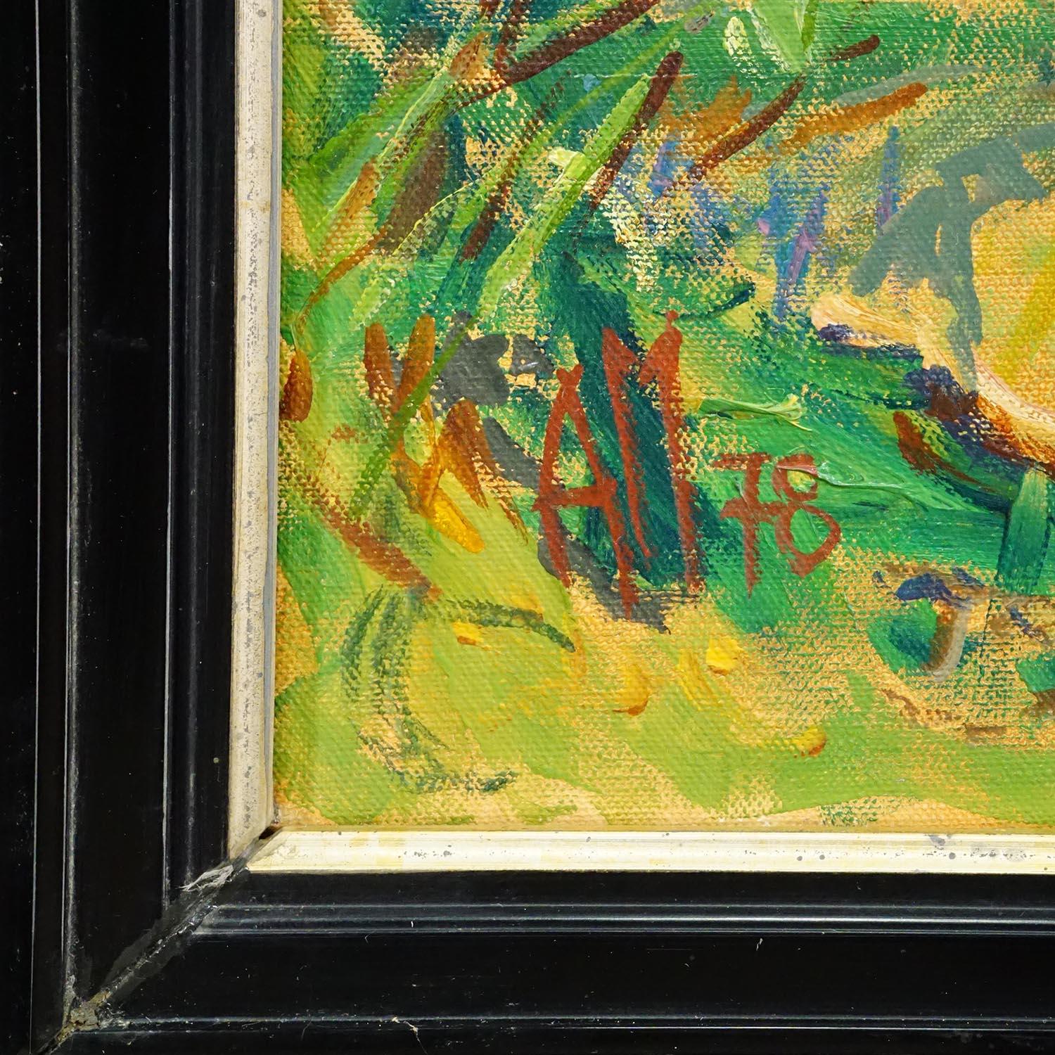 Tedesco Alexander Michael Pittura a olio - Neumarkt St. Veit, 1978 in vendita