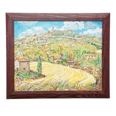 Alexander Michael Oil Painting – Prata in Tuscany, 1998