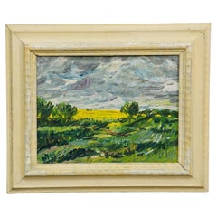 Alexander Michael Oil Painting – Summer Landscape, 1978
