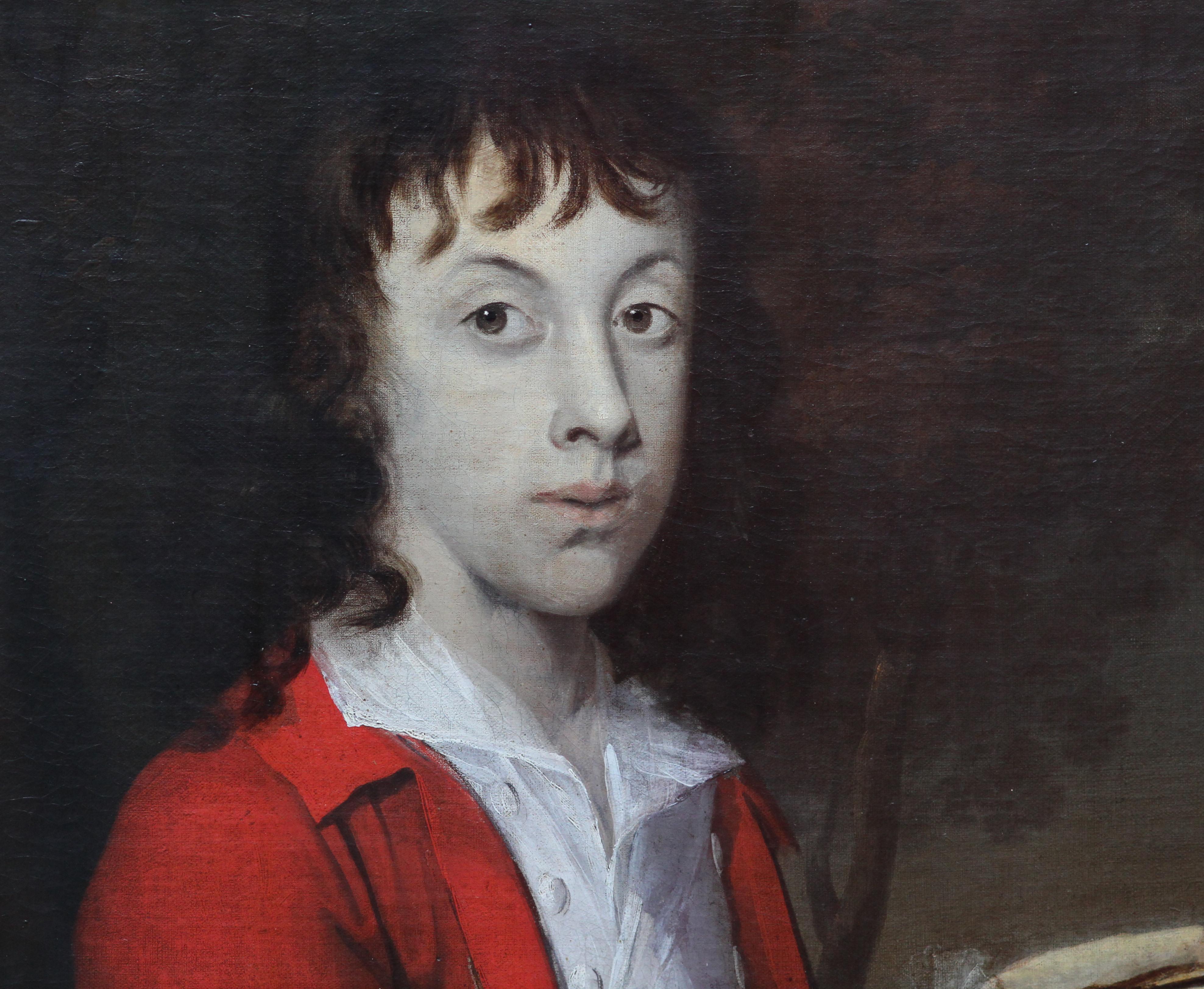 Portrait of Boy Painting - Thomas or John Wagstaff - Scottish 18thC oil painting 2