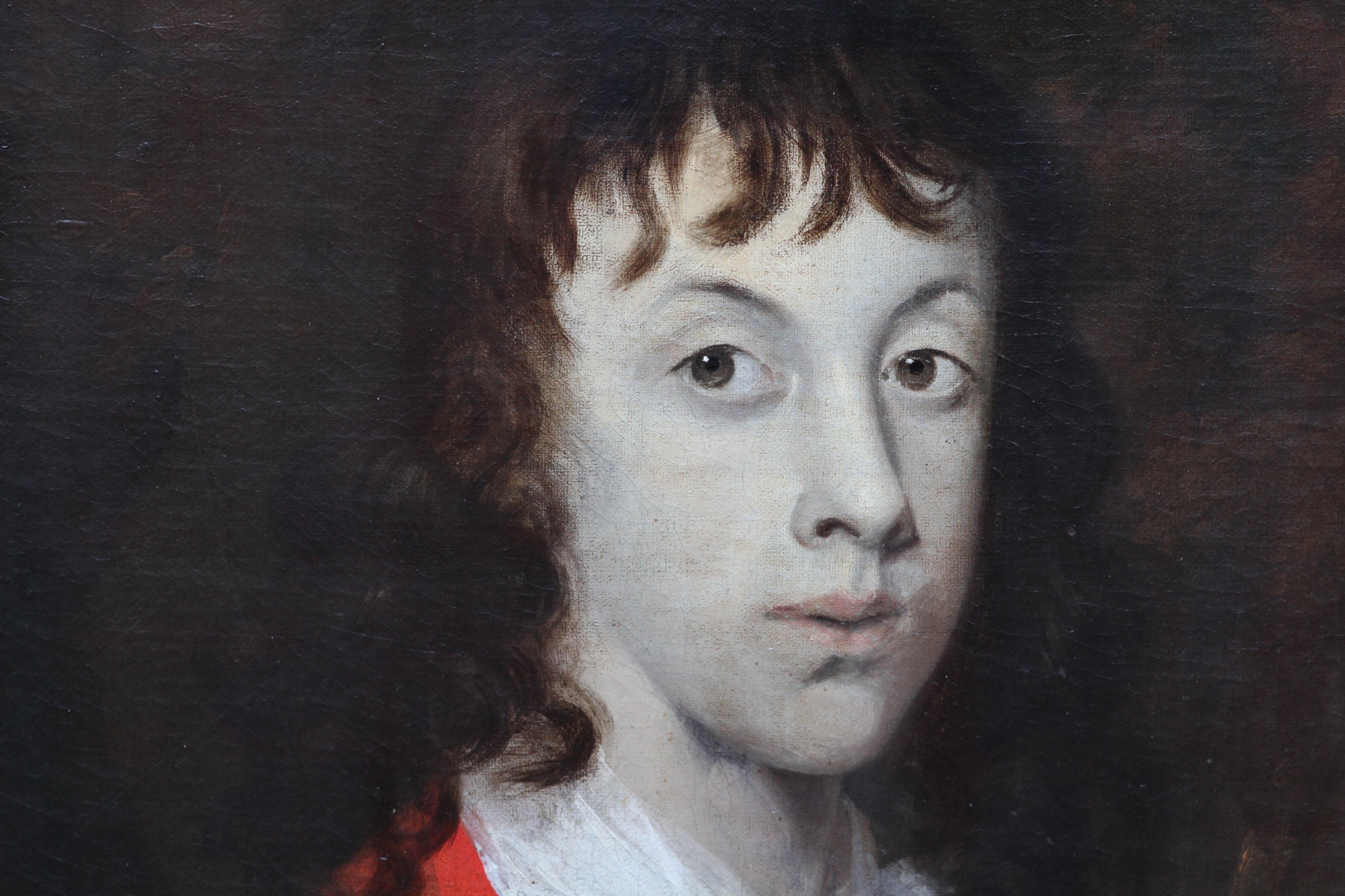 Portrait of Boy Painting - Thomas or John Wagstaff - Scottish 18thC oil painting 3
