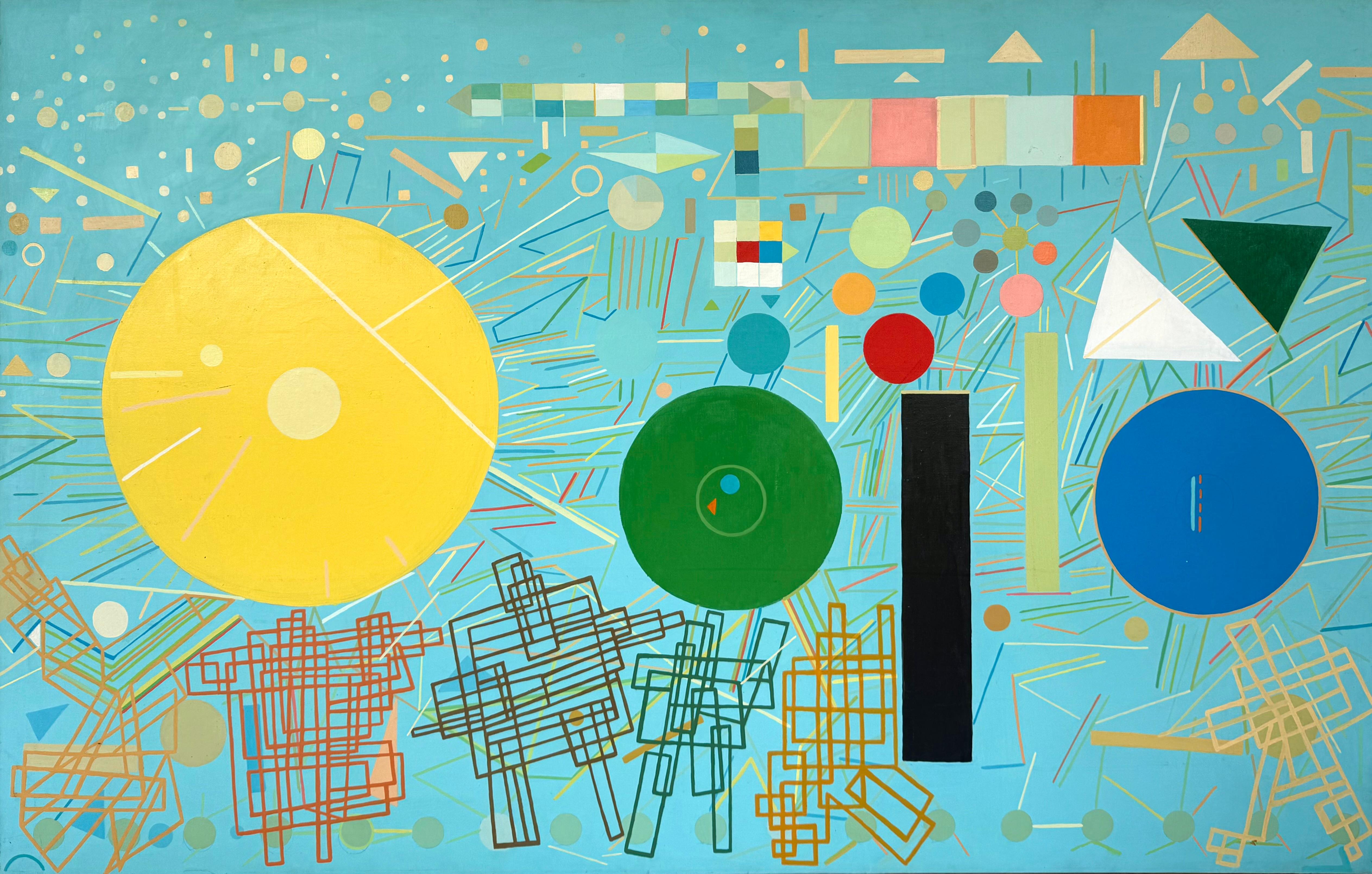 Abstract Painting di Alexander Ney - "Senza titolo"