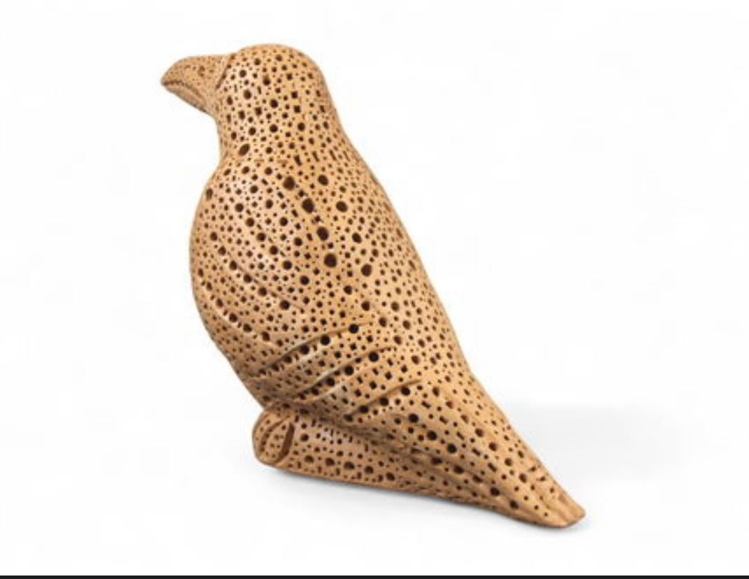 “Modern Terracotta Bird” - Beige Figurative Sculpture by Alexander Ney