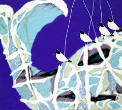 Bigli. Öl auf Leinwand, 100 x 110 cm