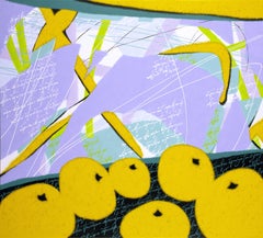 "Heißer Sommer". Öl auf Leinwand, 100 x 110 cm