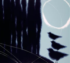 Lunar eclipse. Öl auf Leinwand, 100 x 110 cm