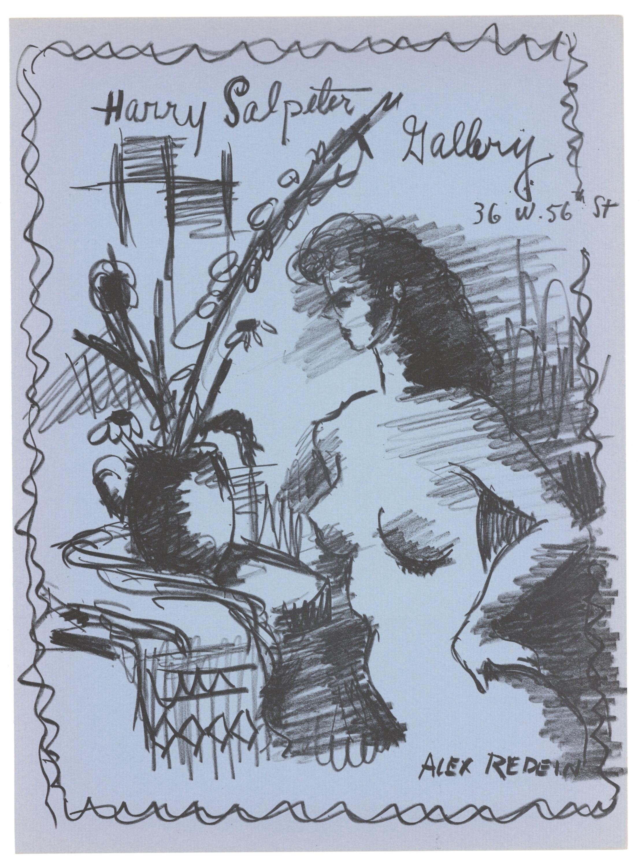 original lithograph - Print by Alexander Redein