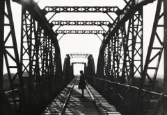 Alexander Rodchenko, Eisenbahnbrücke: Silber-Gelatinedruck, Moderne Kunst