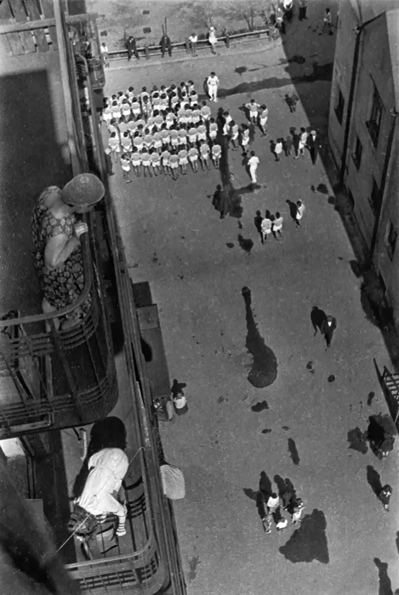 Alexander Rodchenko Black and White Photograph - On the Balcony