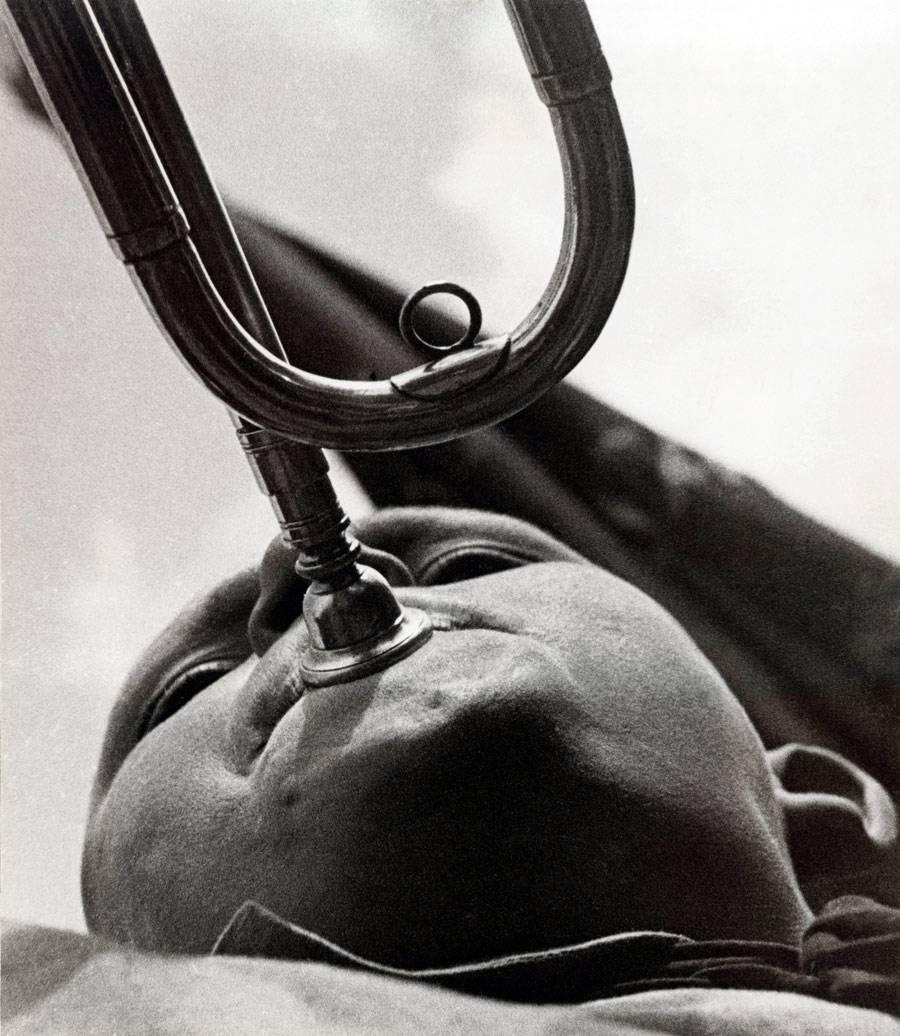 Alexander Rodchenko Portrait Photograph - Pioneer Trumpeter