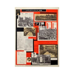 Circa 1920 Soviet Poster Rodchenko Photomontage N18 Constructivist