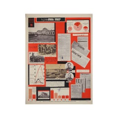 Fotomontage N.11 Die Geschichte der kommunistischen Partei in Plakaten von Rodtschenko