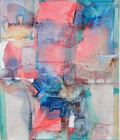 Abstrakte Konstellation - Acryl auf Leinwand