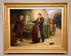 Oil Painting by Alexander Russell The Sailors Return"