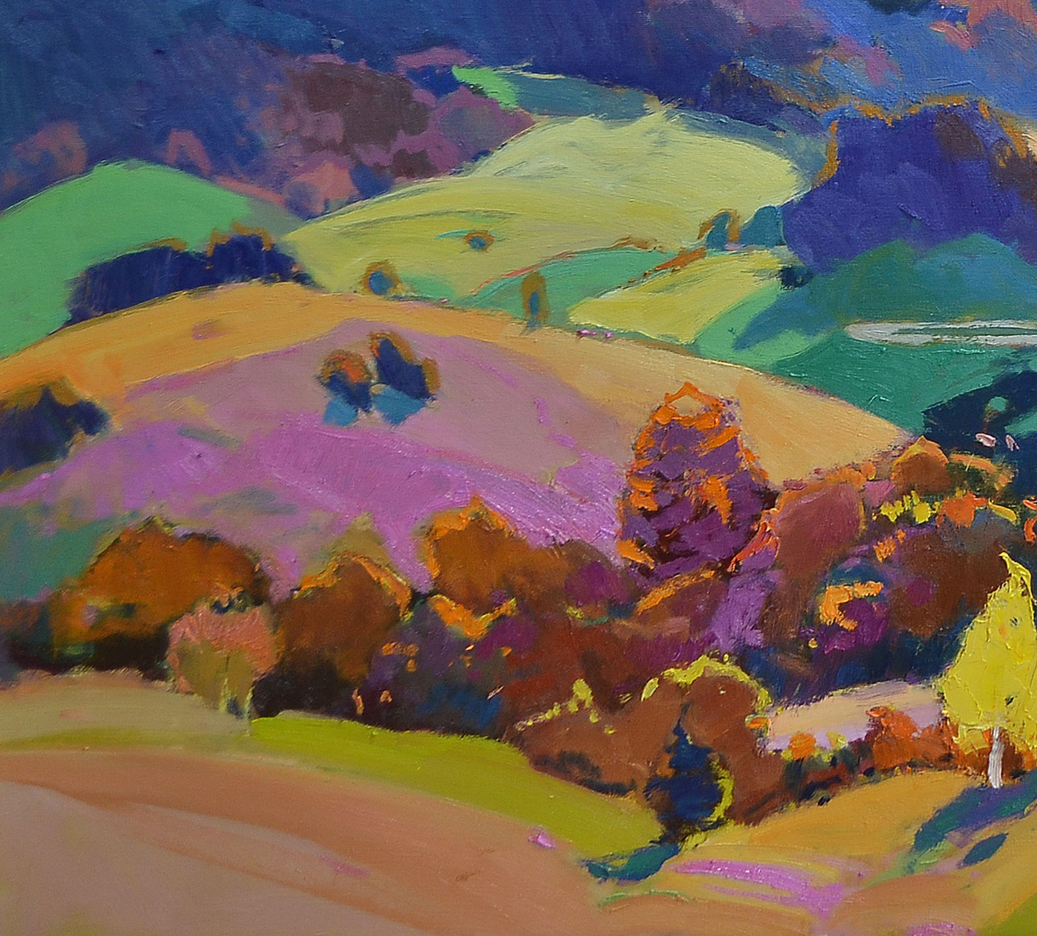 Herbst Volovets, Gemälde, Öl auf Leinwand im Angebot 2