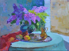 Beauty in bunches, Painting, Oil on Canvas