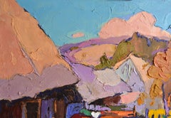 Chicken Coop, Painting, Oil on Canvas