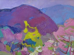 Colorful colors of spring, Painting, Oil on Canvas