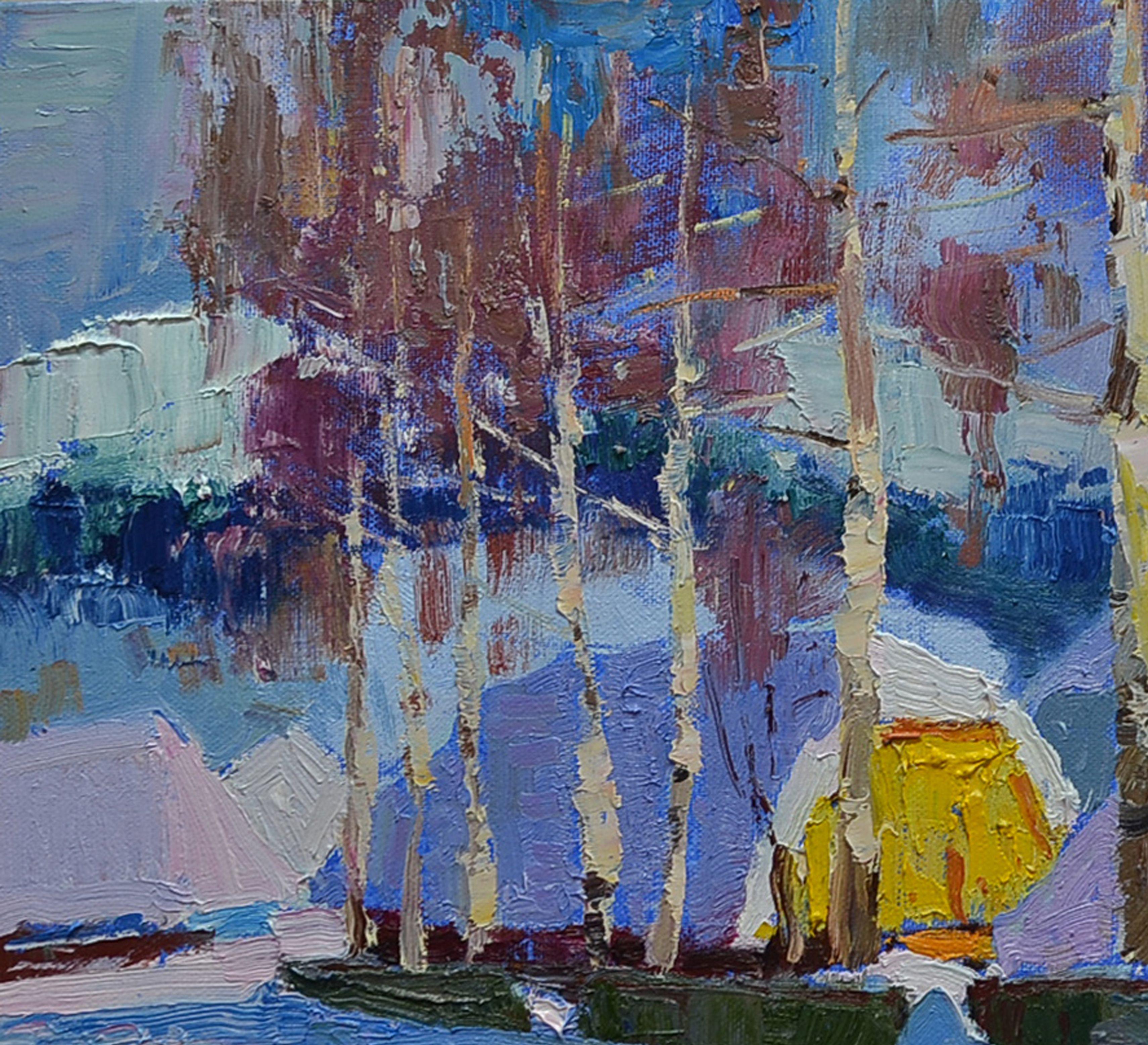Pittura, Olio su tela    Dimensioni: 60 L x 50 H x 2 P cm    Spedito in una scatola   :: Pittura :: Impressionista :: Questo pezzo viene fornito con un certificato ufficiale di autenticità firmato dall'artista :: Pronto da appendere: Yes :: Firmato: