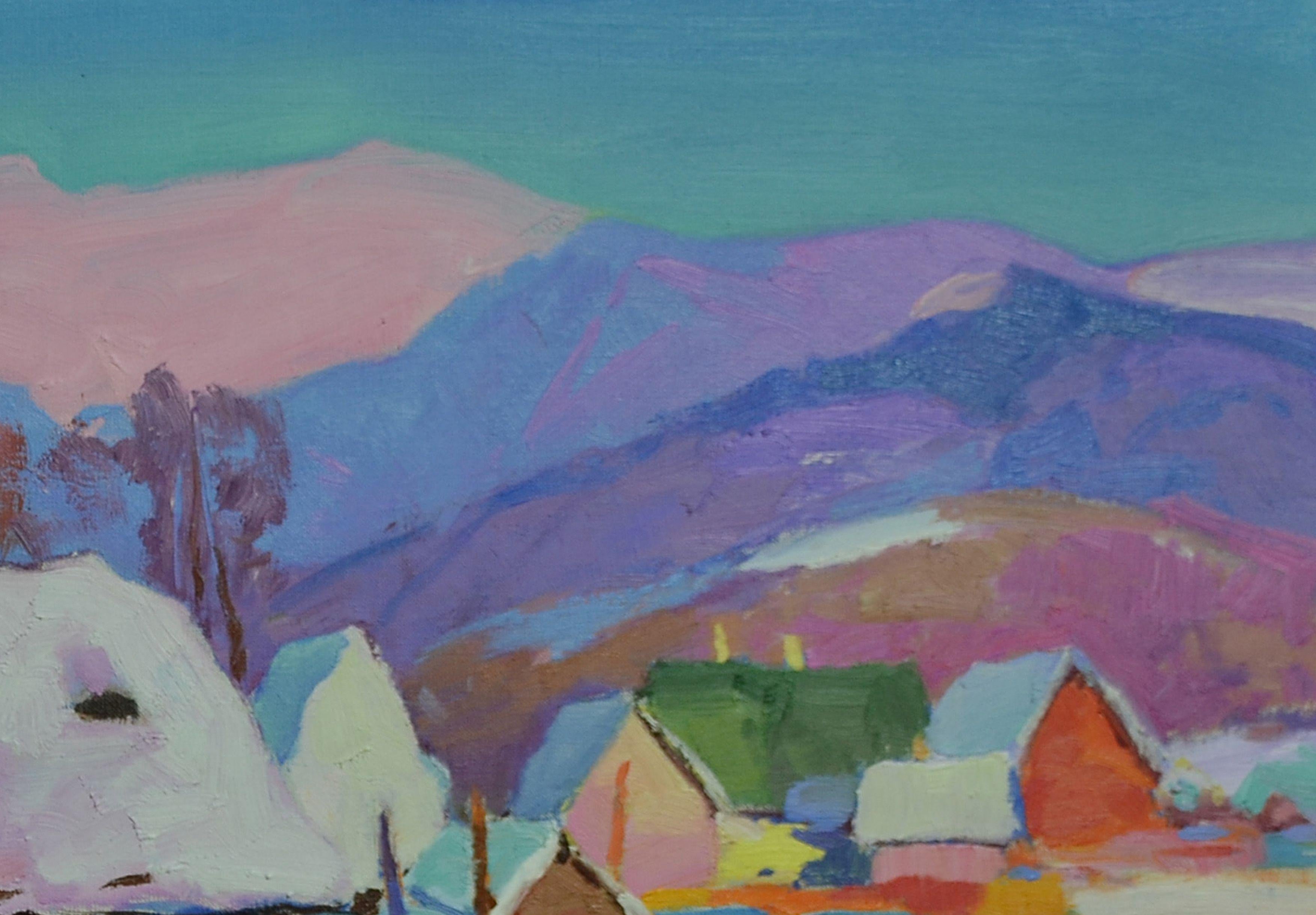 Home Sweet Home, Painting, Oil on Canvas For Sale 1