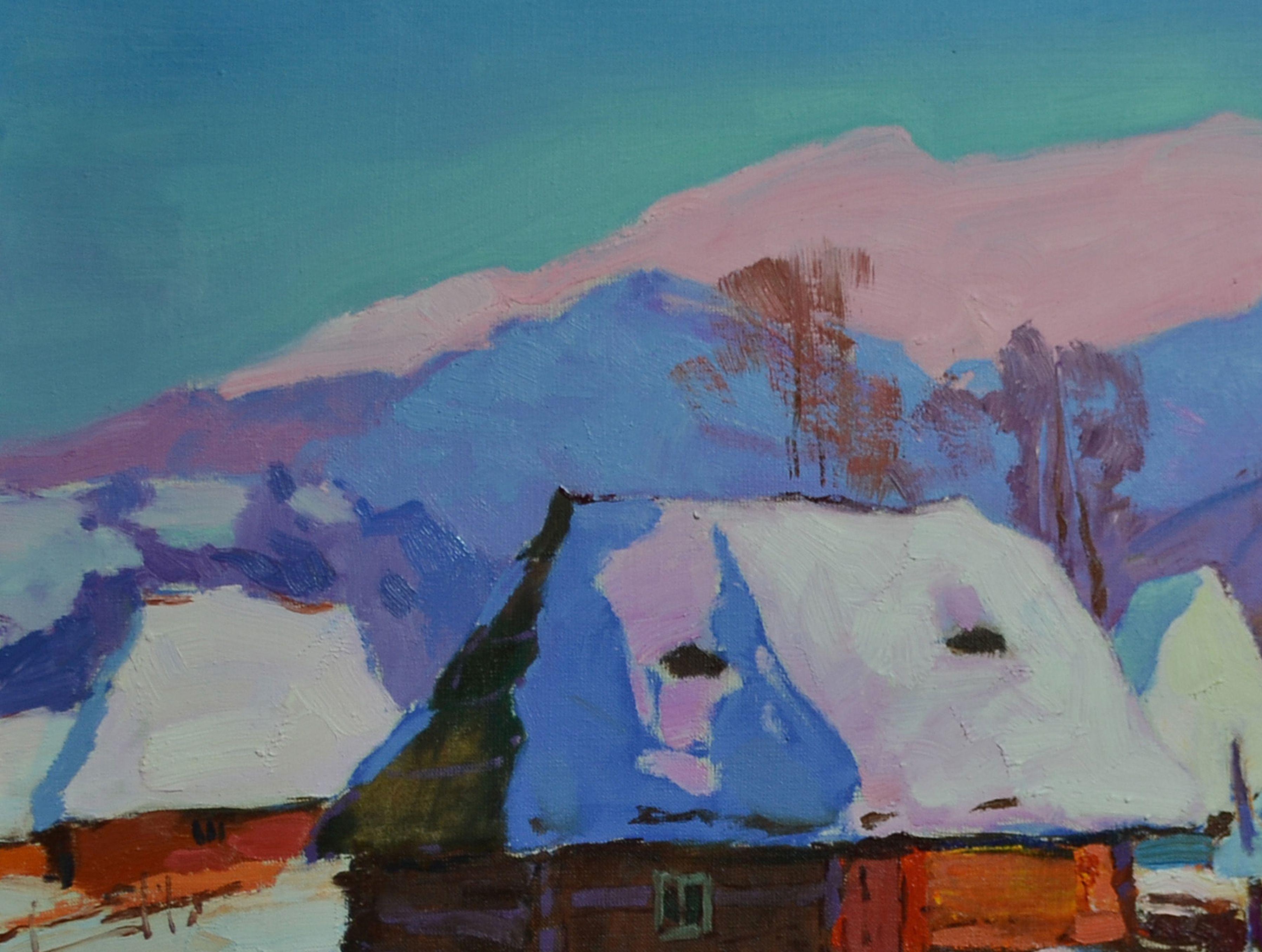 Home Sweet Home, Painting, Oil on Canvas For Sale 3