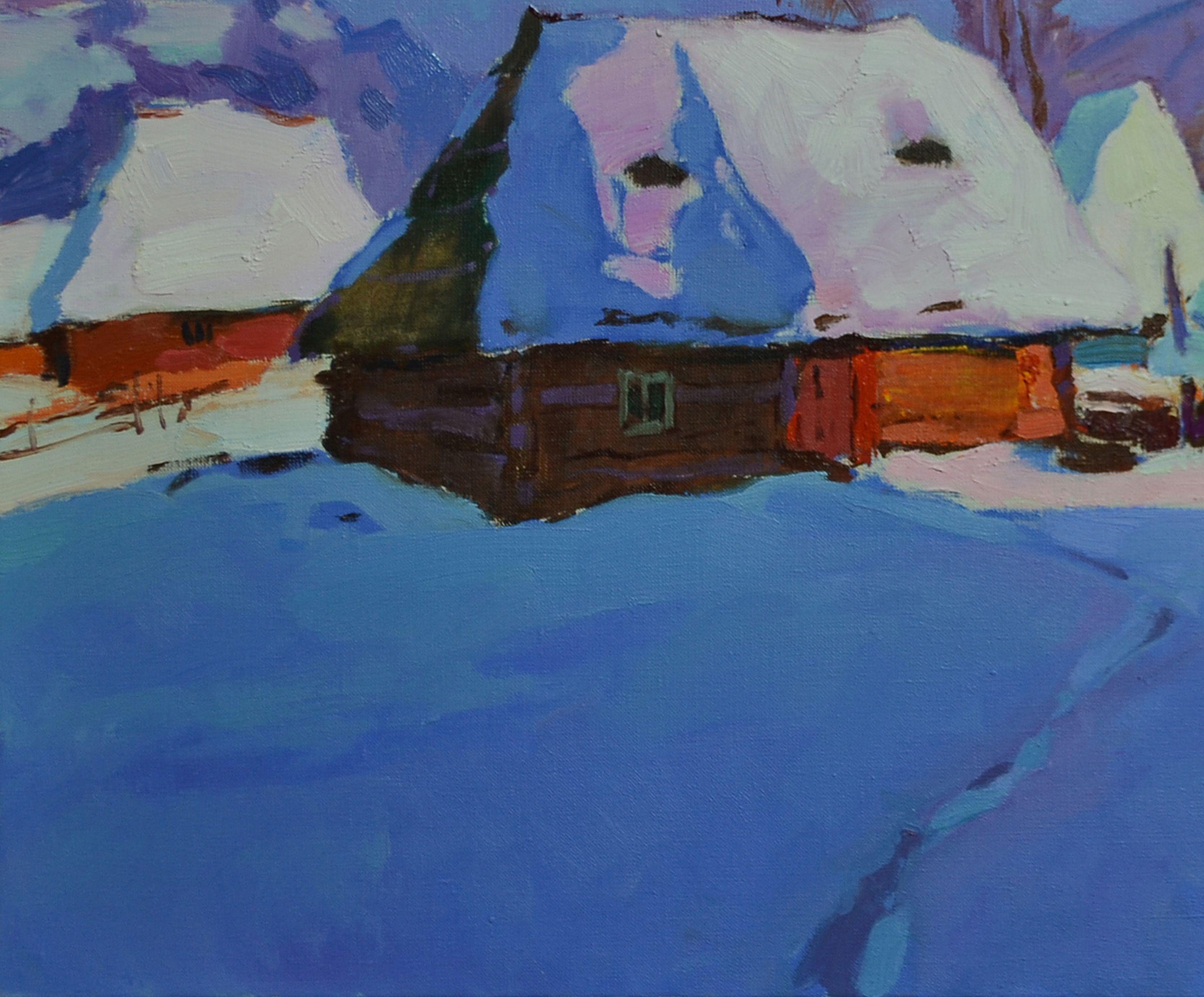 Home Sweet Home, Painting, Oil on Canvas For Sale 4