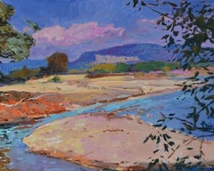 Heißer Sommer, Gemälde, Öl auf Leinwand