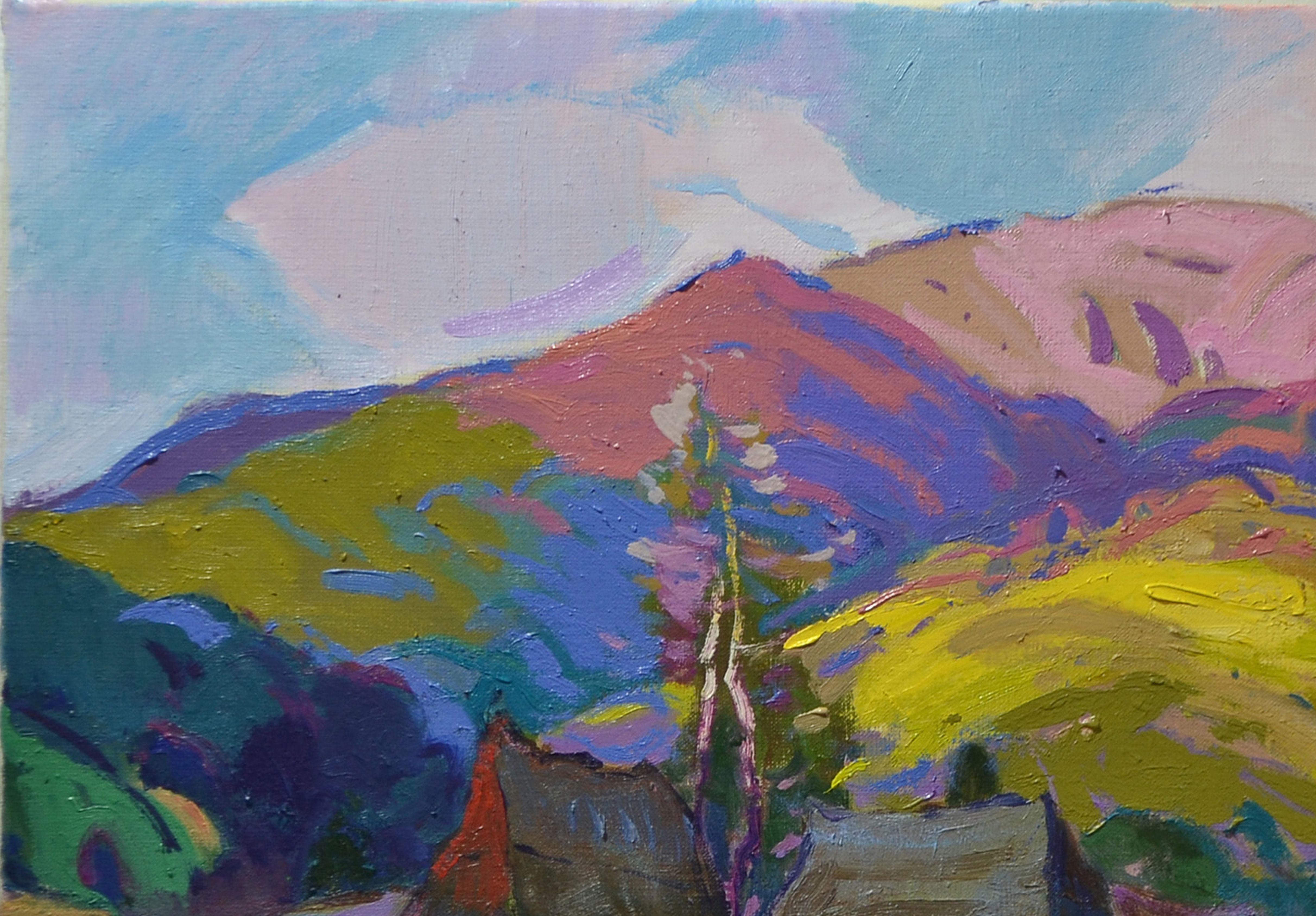Gemälde:Öl auf Leinwand    Original:Einzigartiges Kunstwerk    Größe:70 B x 60 H x 3 T cm    Rahmen:Nicht gerahmt    Bereit zum Aufhängen:Ja    Verpackung:Wird in einer Box geliefert :: Gemälde :: Impressionist :: Dieses Werk wird mit einem