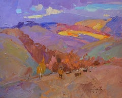 Shepherd, Painting, Oil on Canvas