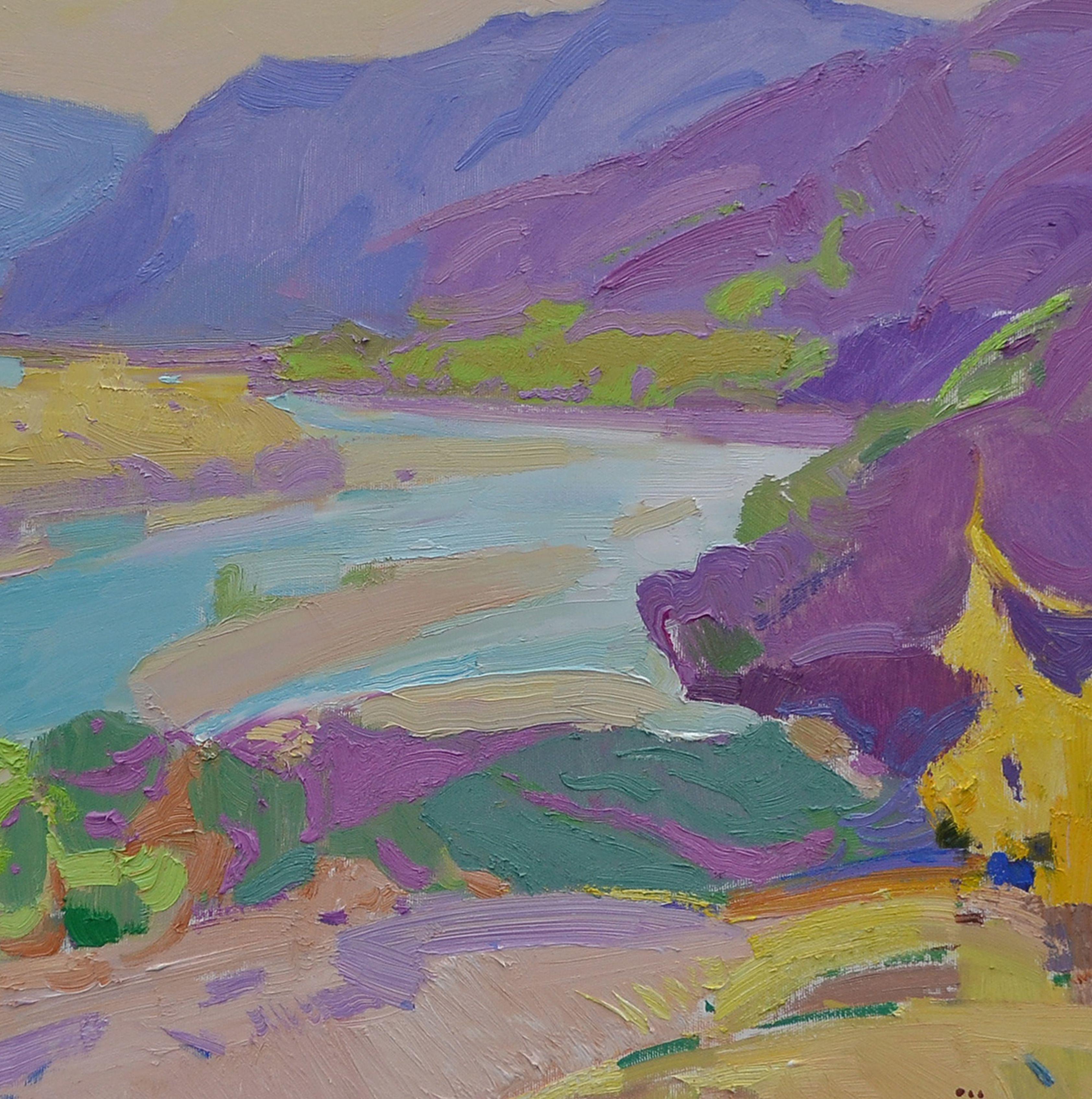 Spring Valley, Gemälde, Öl auf Leinwand im Angebot 1