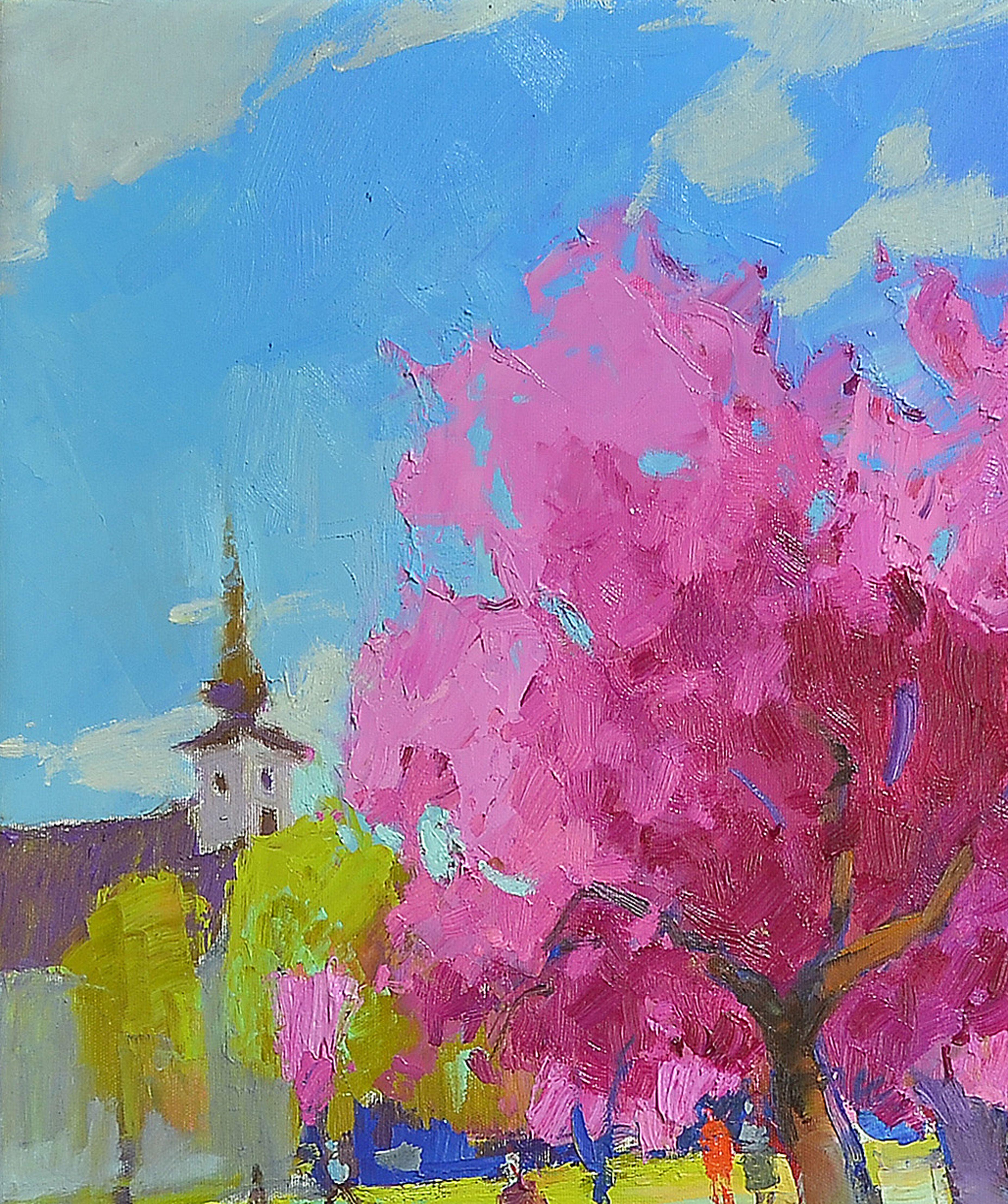 Square, Painting, Oil on Canvas For Sale 3