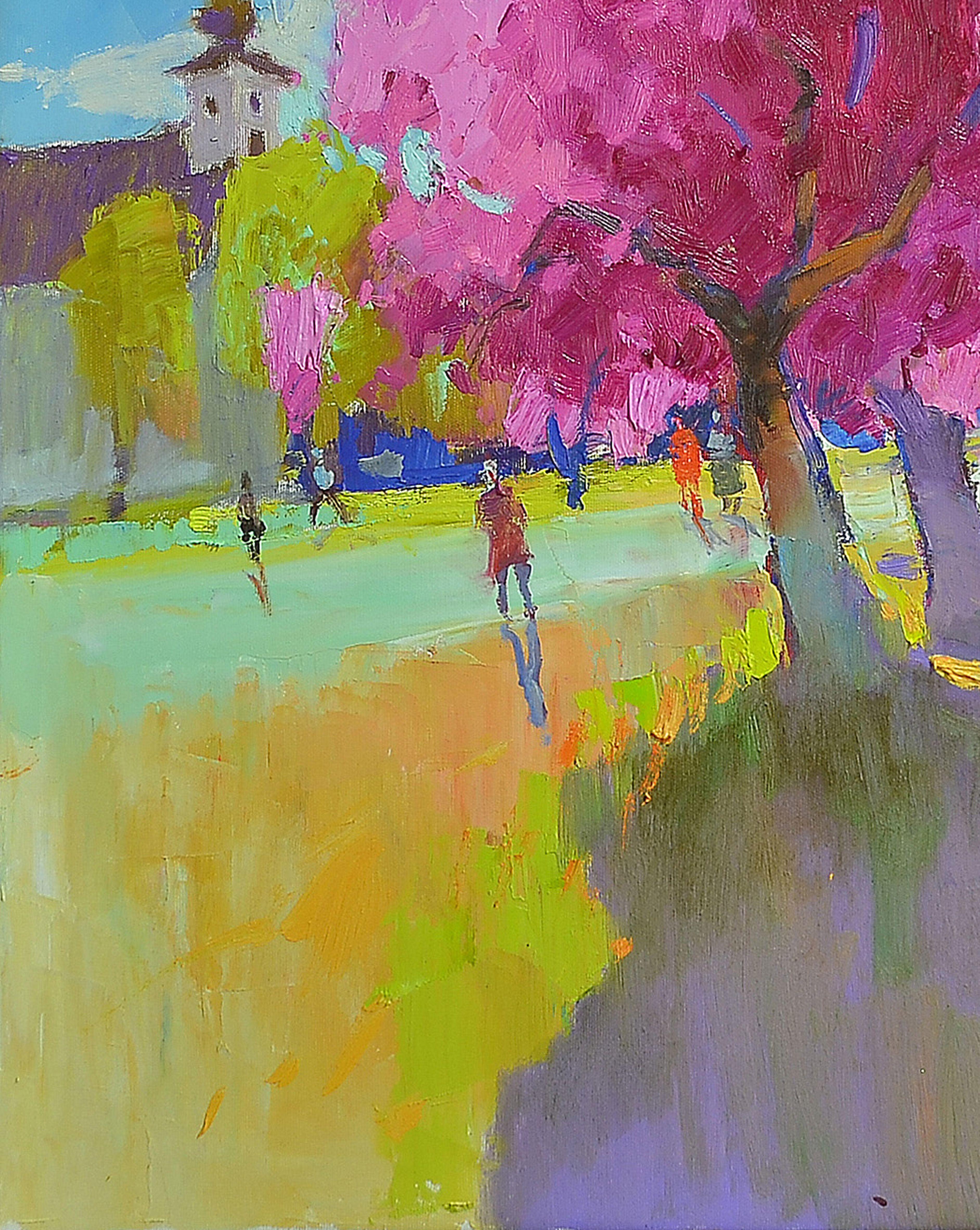 Square, Painting, Oil on Canvas For Sale 4