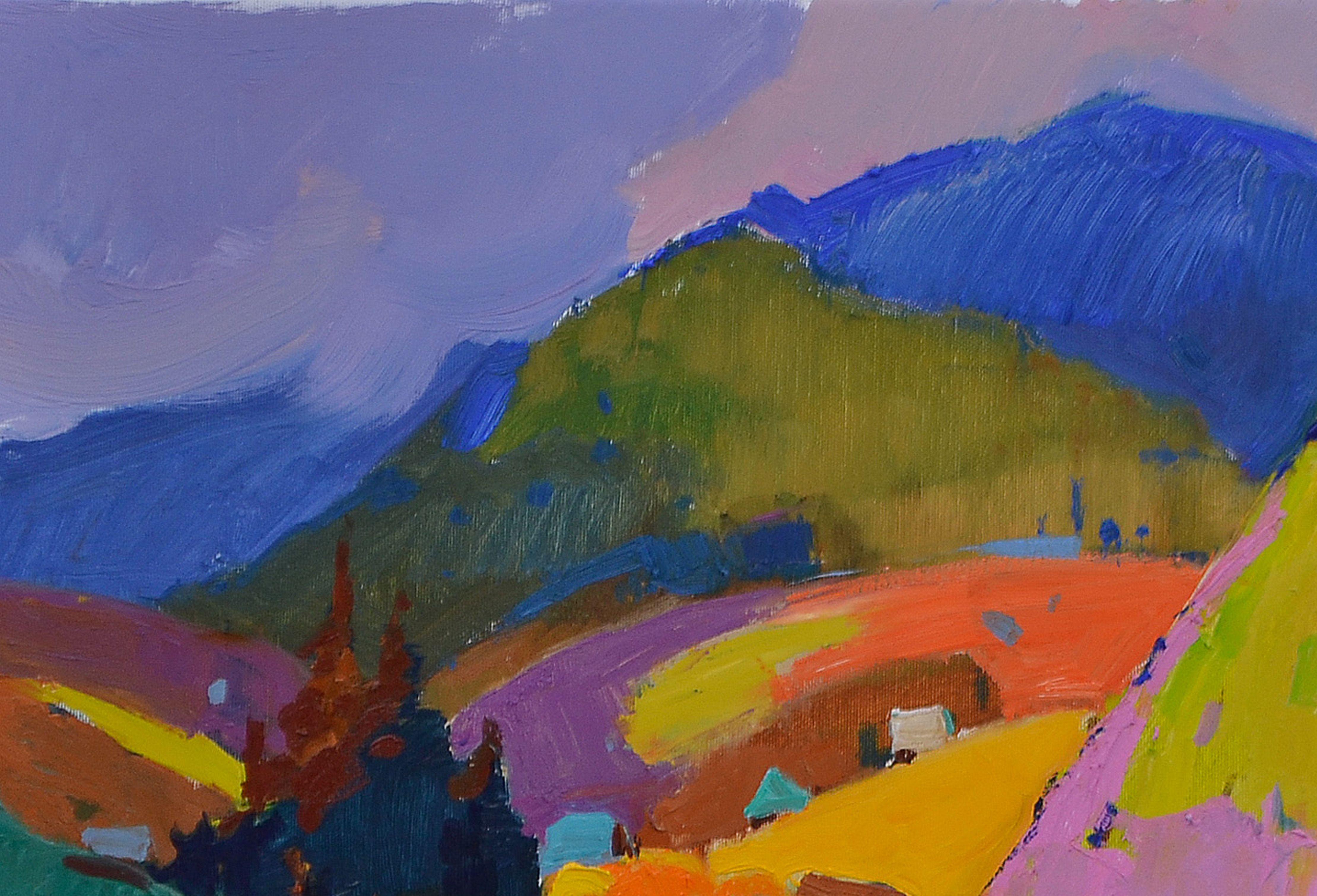 Summer Has Passed, Painting, Oil on Canvas For Sale 3