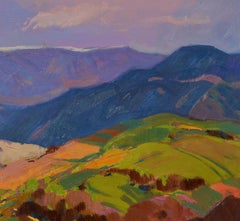 La colorata Mizhhirshchyna, Pittura, Olio su tela