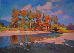 Warm November, Painting, Oil on Canvas