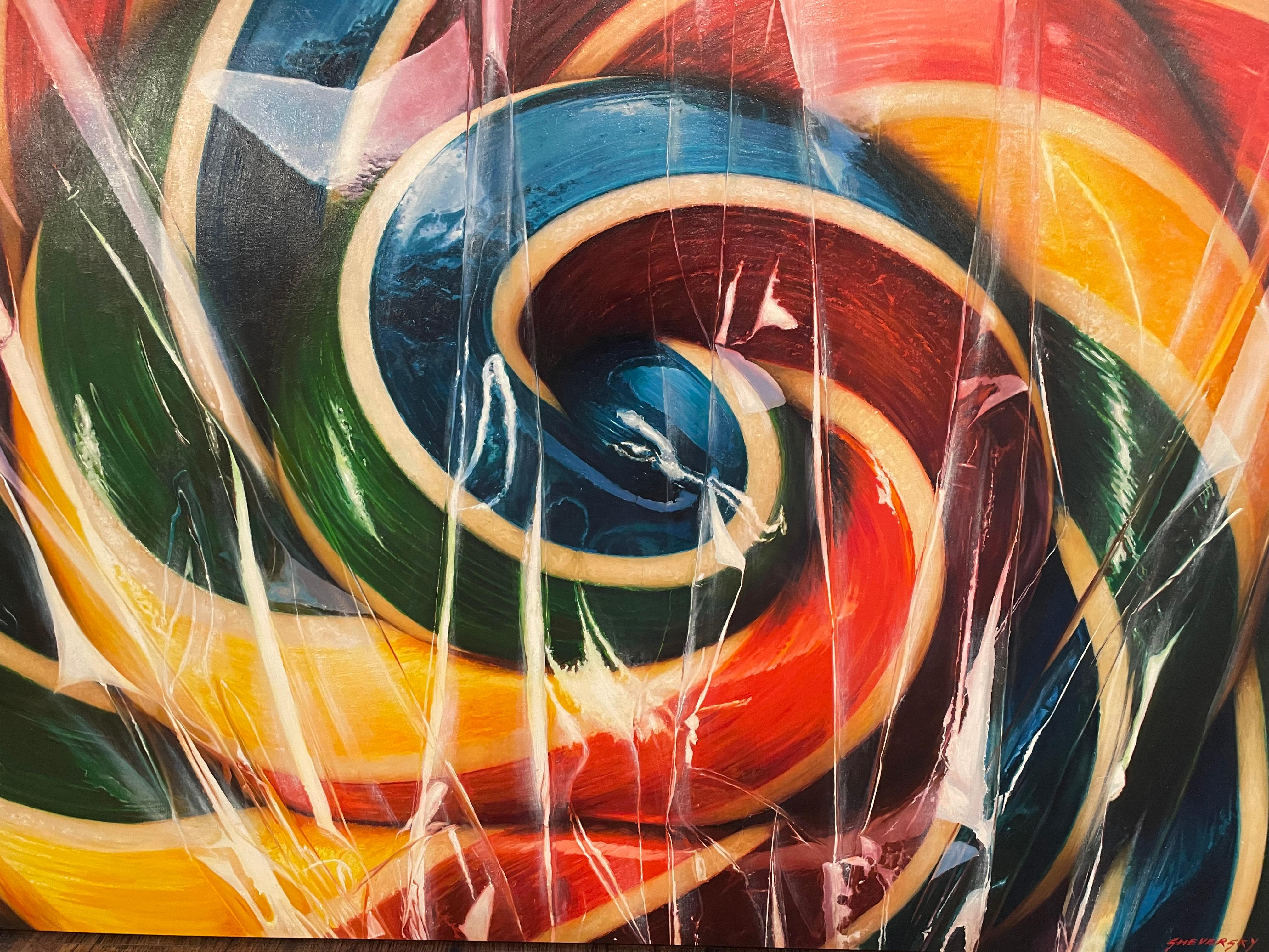 Lollipop - Painting by Alexander Sheversky