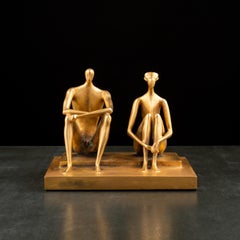 Adam and Eve. Llimited edition: 6/8. Sculpture by Alexander Sokolov. Bronze