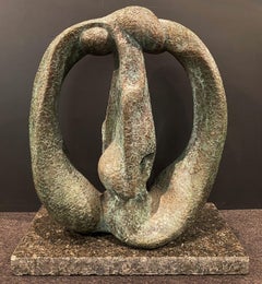 Abstract Sculpture in Bronze
