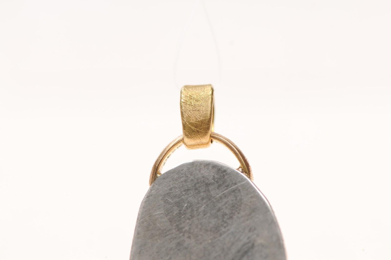 Alexander the Great Bronze [coin] Pendant in 22K Gold (pendant only) For Sale 6