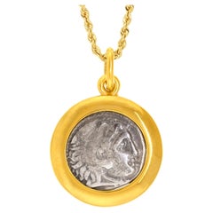 Alexander the Great Coin Pendentif