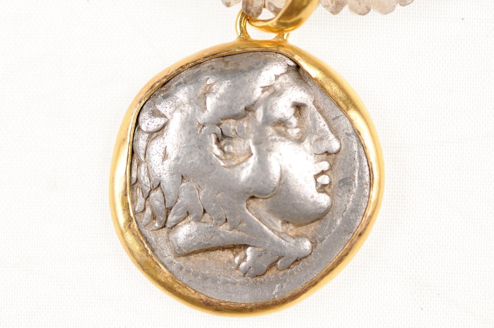 Alexander der Große Mazedonische Anhänger (pendant nur) im Zustand „Hervorragend“ in Atlanta, GA