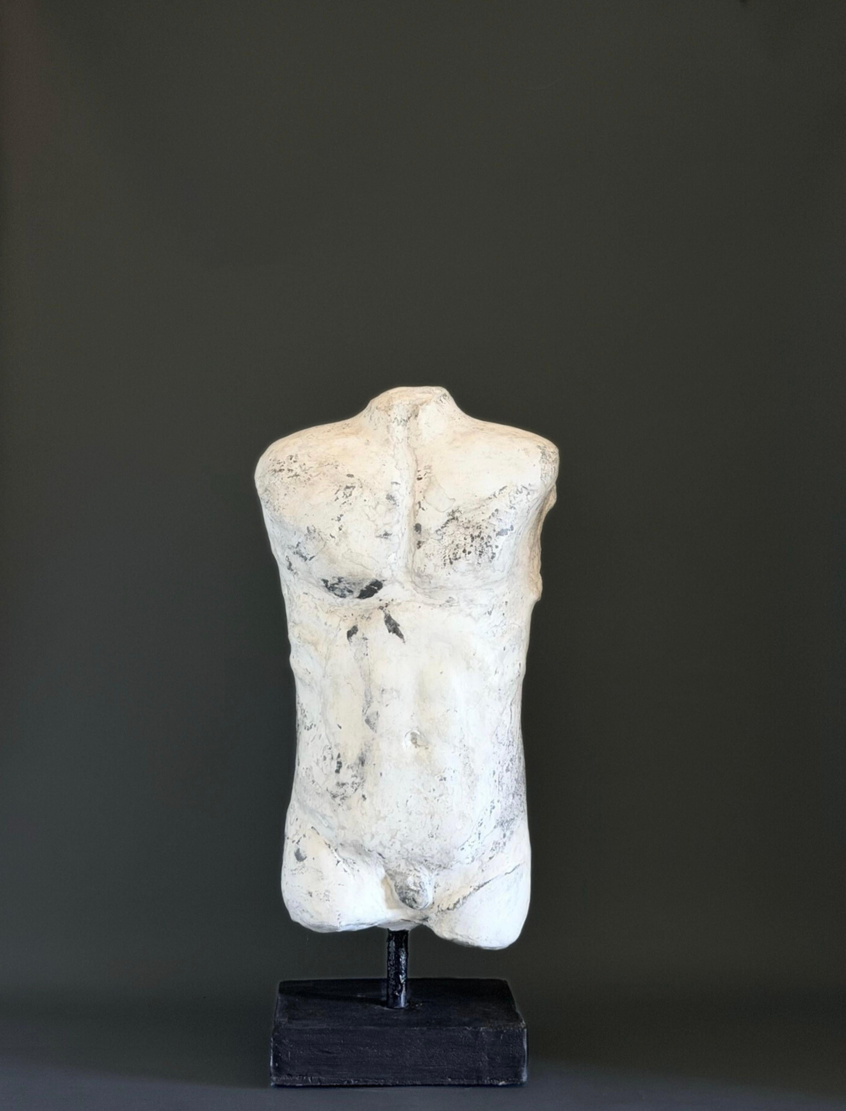 Clay Alexander the Great Sculpture Fragment For Sale