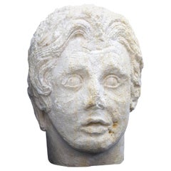 Alexander the Great Stone Head