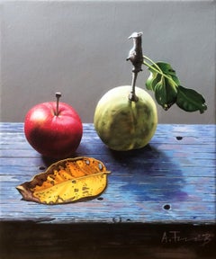 Nature morte contemporaine - Nature morte originale peinture impressionniste - art contemporain