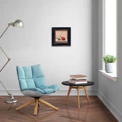 Wild Strawberry - original still life impressionism painting - contemporary art