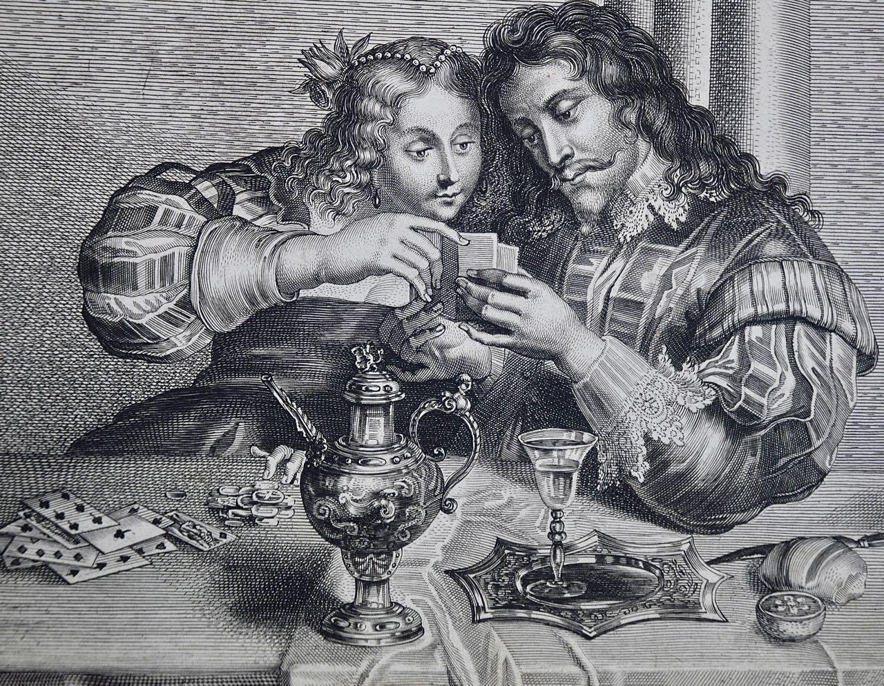 Kupferstich aus dem 17. Jahrhundert mit dem Titel 
